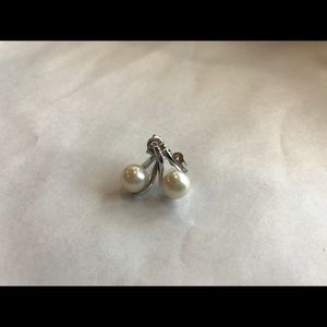 Sterling Silver Pearl Drop Earrings